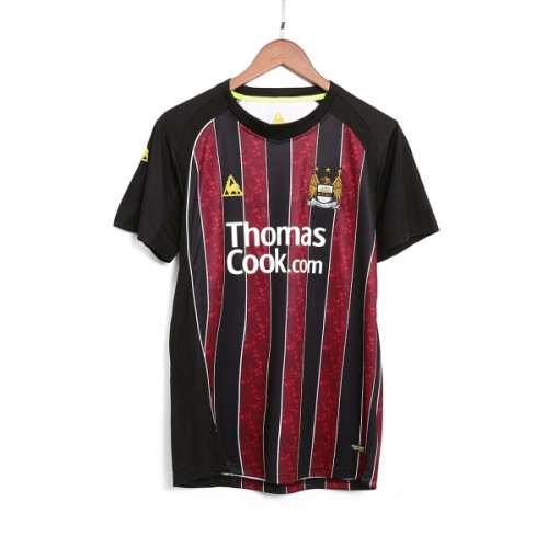 Manchester City 2008-09 Borte Retro - Herre Fotballdrakt Manchester City 2008-09 Borte Retro - Herre Fotballdrakt