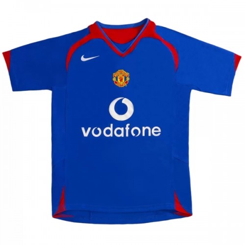 Manchester United 2005-06 Borte Retro - Herre Fotballdrakt Manchester United 2005-06 Borte Retro - Herre Fotballdrakt