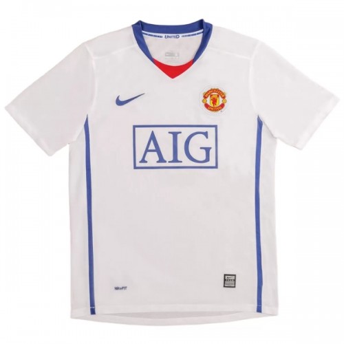 Manchester United 2008-09 Borte Retro - Herre Fotballdrakt Manchester United 2008-09 Borte Retro - Herre Fotballdrakt