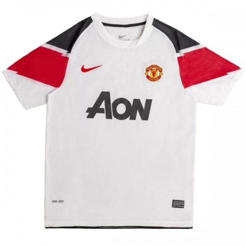 Manchester United 2010-11 Borte Retro - Herre Fotballdrakt Manchester United 2010-11 Borte Retro - Herre Fotballdrakt
