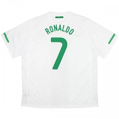 Portugal Ronaldo 7 2010 Borte Retro - Herre Fotballdrakt Portugal Ronaldo 7 2010 Borte Retro - Herre Fotballdrakt