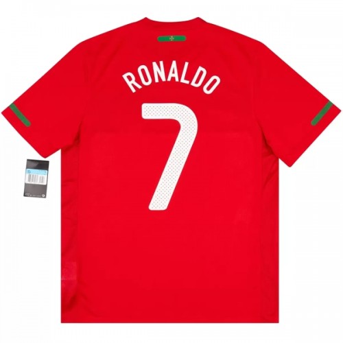 Portugal Ronaldo 7 2010 Hjemme Retro - Herre Fotballdrakt Portugal Ronaldo 7 2010 Hjemme Retro - Herre Fotballdrakt