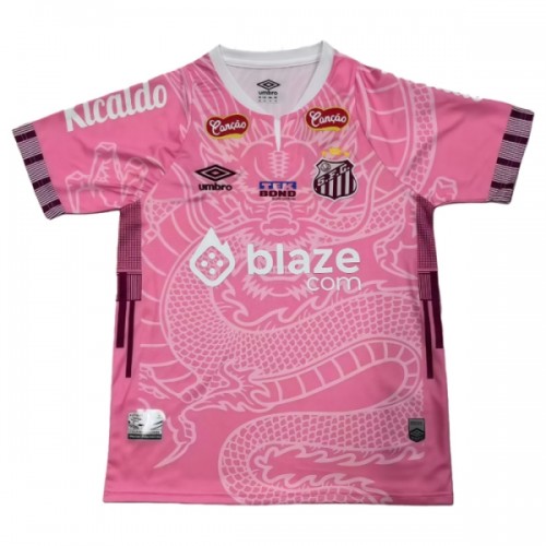 Santos FC Dragon 2025-26 Rosa - Herre Fotballdrakt Santos FC Dragon 2025-26 Rosa - Herre Fotballdrakt