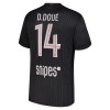 Paris Saint-Germain D. Doue 14 Fjerde 2025-26 Jordan - Herre Fotballdrakt