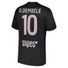 Paris Saint-Germain Ousmane Dembele 10 Fjerde 2025-26 Jordan - Herre Fotballdrakt