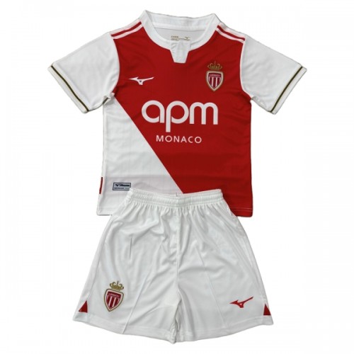 AS Monaco Hjemme 2025-26 - Barn Draktsett AS Monaco Hjemme 2025-26 - Barn Draktsett
