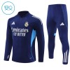 Real Madrid Trenings Collegegenser 2025-26 Kvart-Zip Navy - Barn Real Madrid Trenings Collegegenser 2025-26 Kvart-Zip Navy - Barn