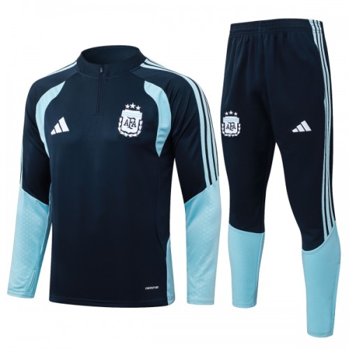 Argentina Trenings Collegegenser 2026-27 Kvart-Zip Navy - Herre Argentina Trenings Collegegenser 2026-27 Kvart-Zip Navy - Herre
