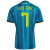 Colombia Luis Diaz 7 Borte VM 2026 - Herre Fotballdrakt