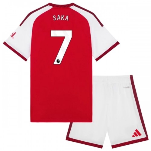 Arsenal Saka 7 Hjemme 2026-27 - Barn Draktsett Arsenal Saka 7 Hjemme 2026-27 - Barn Draktsett