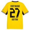 Borussia Dortmund Adeyemi 27 Hjemme 2026-27 - Herre Fotballdrakt Borussia Dortmund Adeyemi 27 Hjemme 2026-27 - Herre Fotballdrakt