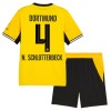 Borussia Dortmund N. Schlotterbeck 4 Hjemme 2026-27 - Barn Draktsett Borussia Dortmund N. Schlotterbeck 4 Hjemme 2026-27 - Barn Draktsett