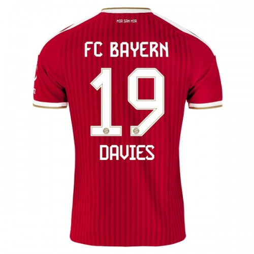 FC Bayern München Davies 19 Hjemme 2026-27 - Herre Fotballdrakt FC Bayern München Davies 19 Hjemme 2026-27 - Herre Fotballdrakt