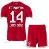 FC Bayern München Luis Diaz 14 Hjemme 2026-27 - Barn Draktsett FC Bayern München Luis Diaz 14 Hjemme 2026-27 - Barn Draktsett