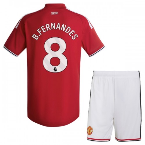 Manchester United B. Fernandes 8 Hjemme 2026-27 - Barn Draktsett Manchester United B. Fernandes 8 Hjemme 2026-27 - Barn Draktsett