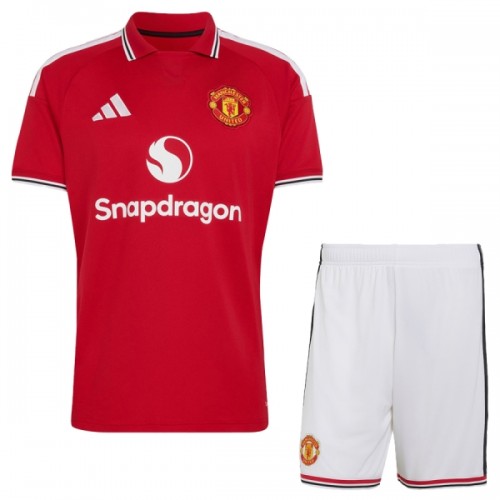 Manchester United Hjemme 2026-27 - Barn Draktsett Manchester United Hjemme 2026-27 - Barn Draktsett