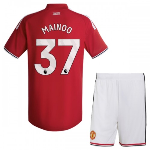 Manchester United Mainoo 37 Hjemme 2026-27 - Barn Draktsett Manchester United Mainoo 37 Hjemme 2026-27 - Barn Draktsett
