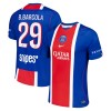 Paris Saint-Germain Bradley Barcola 29 Hjemme 2026-27 - Herre Fotballdrakt