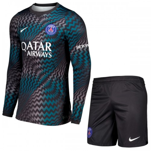 Paris Saint-Germain Hjemme 2026-27 - Barn Keeper Langermet Draktsett Paris Saint-Germain Hjemme 2026-27 - Barn Keeper Langermet Draktsett
