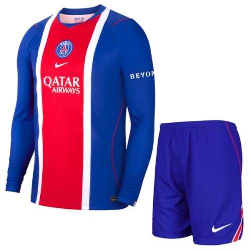 Paris Saint-Germain Hjemme 2026-27 - Barn Langermet Draktsett Paris Saint-Germain Hjemme 2026-27 - Barn Langermet Draktsett