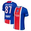 Paris Saint-Germain Joao Neves 87 Hjemme 2026-27 - Herre Fotballdrakt Paris Saint-Germain Joao Neves 87 Hjemme 2026-27 - Herre Fotballdrakt
