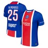 Paris Saint-Germain Nuno Mendes 25 Hjemme 2026-27 - Herre Fotballdrakt Paris Saint-Germain Nuno Mendes 25 Hjemme 2026-27 - Herre Fotballdrakt