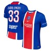 Paris Saint-Germain Zaire Emery 33 Hjemme 2026-27 - Herre Fotballdrakt