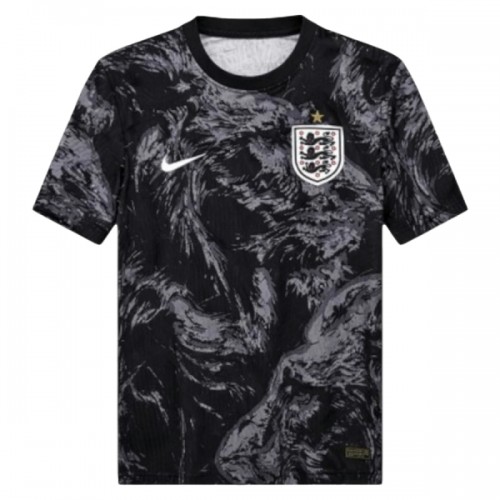 England Pre-Match VM 2026 Svart - Herre Fotballdrakt England Pre-Match VM 2026 Svart - Herre Fotballdrakt