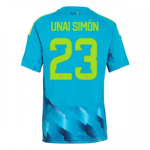 Spania Unai Simon 23 VM 2026 - Herre Keeper Fotballdrakt Spania Unai Simon 23 VM 2026 - Herre Keeper Fotballdrakt
