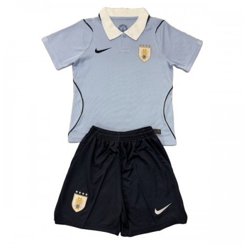 Uruguay Hjemme VM 2026 - Barn Draktsett Uruguay Hjemme VM 2026 - Barn Draktsett