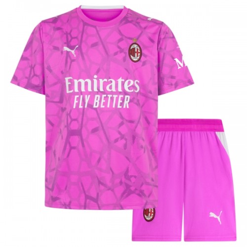 AC Milan Borte 2026-27 - Barn Keeper Draktsett AC Milan Borte 2026-27 - Barn Keeper Draktsett