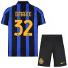 Inter Milan Dimarco 32 Hjemme 2026-27 - Barn Draktsett Inter Milan Dimarco 32 Hjemme 2026-27 - Barn Draktsett