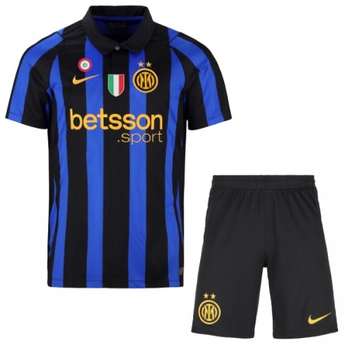 Inter Milan Hjemme 2026-27 - Barn Draktsett Inter Milan Hjemme 2026-27 - Barn Draktsett
