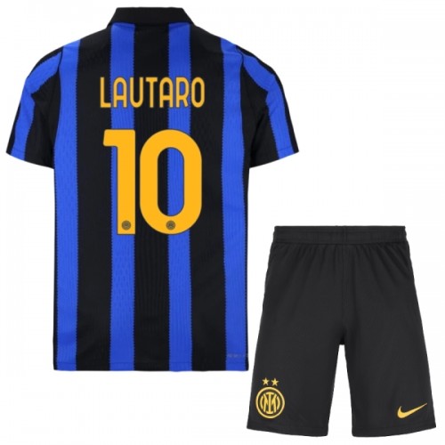 Inter Milan Lautaro 10 Hjemme 2026-27 - Barn Draktsett Inter Milan Lautaro 10 Hjemme 2026-27 - Barn Draktsett