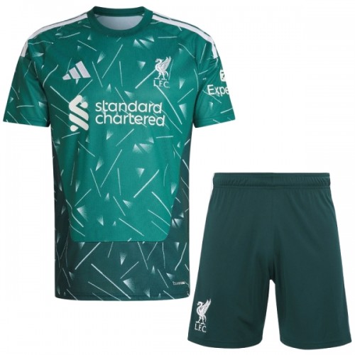 Liverpool Hjemme 2026-27 Grønn - Barn Keeper Draktsett Liverpool Hjemme 2026-27 Grønn - Barn Keeper Draktsett
