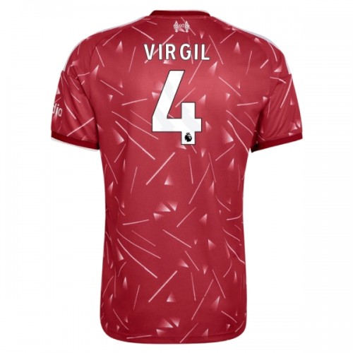 Liverpool Virgil 4 Hjemme 2026-27 - Herre Fotballdrakt Liverpool Virgil 4 Hjemme 2026-27 - Herre Fotballdrakt