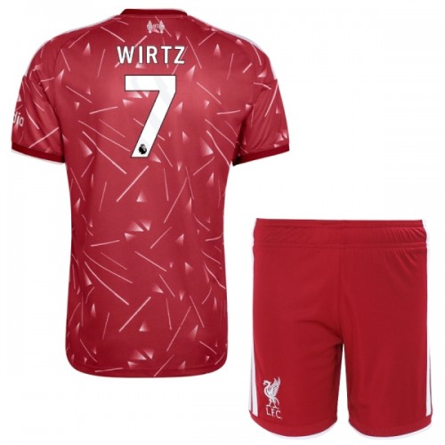 Liverpool Wirtz 7 Hjemme 2026-27 - Barn Draktsett Liverpool Wirtz 7 Hjemme 2026-27 - Barn Draktsett