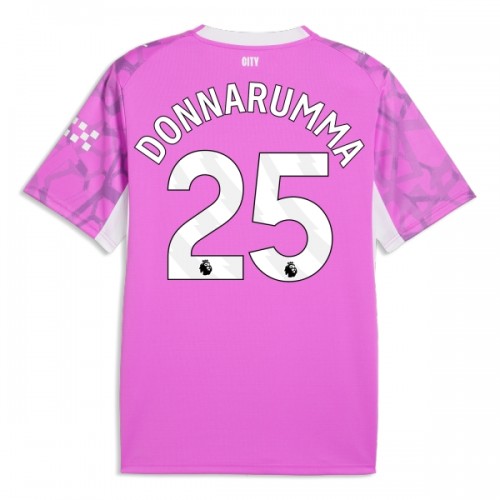 Manchester City Donnarumma 25 Borte 2026-27 Rosa - Herre Keeper Fotballdrakt Manchester City Donnarumma 25 Borte 2026-27 Rosa - Herre Keeper Fotballdrakt