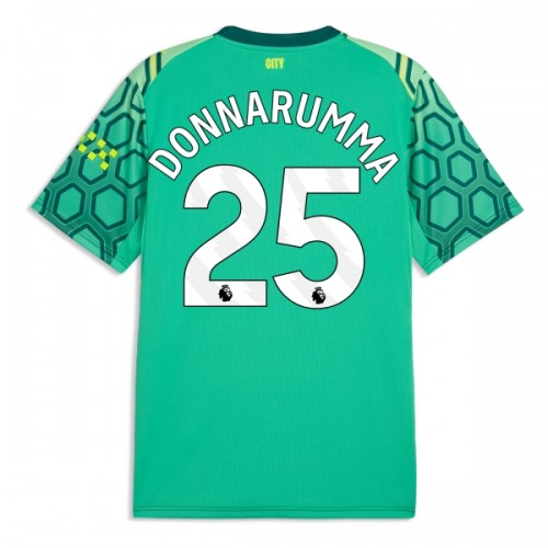Manchester City Donnarumma 25 Hjemme 2026-27 Grønn - Herre Keeper Fotballdrakt Manchester City Donnarumma 25 Hjemme 2026-27 Grønn - Herre Keeper Fotballdrakt