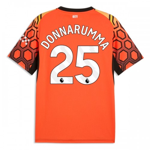 Manchester City Donnarumma 25 Tredje 2026-27 Oransje - Herre Keeper Fotballdrakt Manchester City Donnarumma 25 Tredje 2026-27 Oransje - Herre Keeper Fotballdrakt