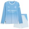 Manchester City Hjemme 2026-27 - Barn Langermet Draktsett Manchester City Hjemme 2026-27 - Barn Langermet Draktsett