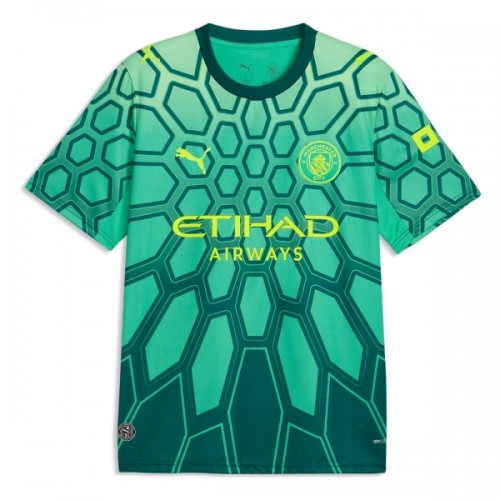 Manchester City Hjemme 2026-27 Grønn - Herre Keeper Fotballdrakt Manchester City Hjemme 2026-27 Grønn - Herre Keeper Fotballdrakt