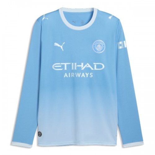 Manchester City Hjemme 2026-27 - Herre Langermet Fotballdrakt Manchester City Hjemme 2026-27 - Herre Langermet Fotballdrakt