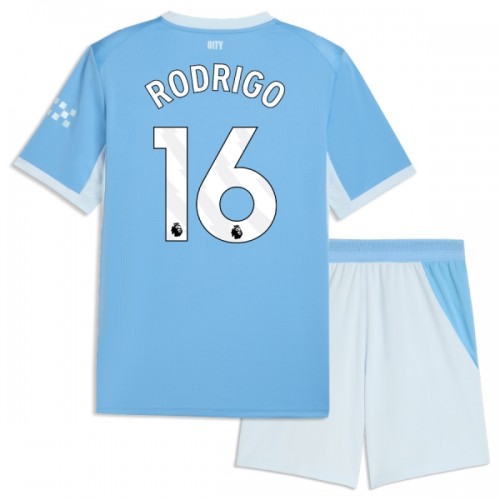 Manchester City Rodrigo 16 Hjemme 2026-27 - Barn Draktsett Manchester City Rodrigo 16 Hjemme 2026-27 - Barn Draktsett