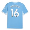 Manchester City Rodrigo 16 Hjemme 2026-27 - Herre Fotballdrakt Manchester City Rodrigo 16 Hjemme 2026-27 - Herre Fotballdrakt