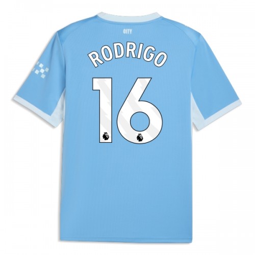 Manchester City Rodrigo 16 Hjemme 2026-27 - Herre Fotballdrakt Manchester City Rodrigo 16 Hjemme 2026-27 - Herre Fotballdrakt