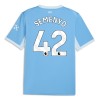 Manchester City Semenyo 42 Hjemme 2026-27 - Herre Fotballdrakt Manchester City Semenyo 42 Hjemme 2026-27 - Herre Fotballdrakt