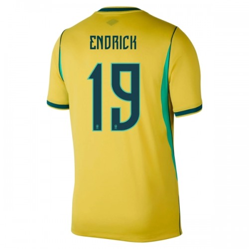 Brasil Endrick 19 Hjemme VM 2026 - Herre Fotballdrakt Brasil Endrick 19 Hjemme VM 2026 - Herre Fotballdrakt