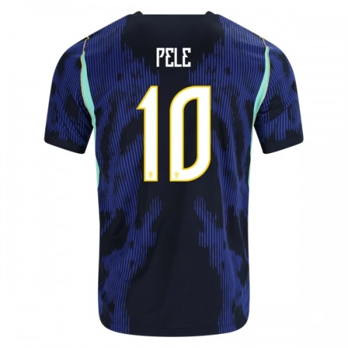 Brasil Pele 10 Borte VM 2026 - Herre Fotballdrakt Brasil Pele 10 Borte VM 2026 - Herre Fotballdrakt