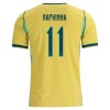 Brasil Raphinha 11 Hjemme VM 2026 - Herre Fotballdrakt Brasil Raphinha 11 Hjemme VM 2026 - Herre Fotballdrakt